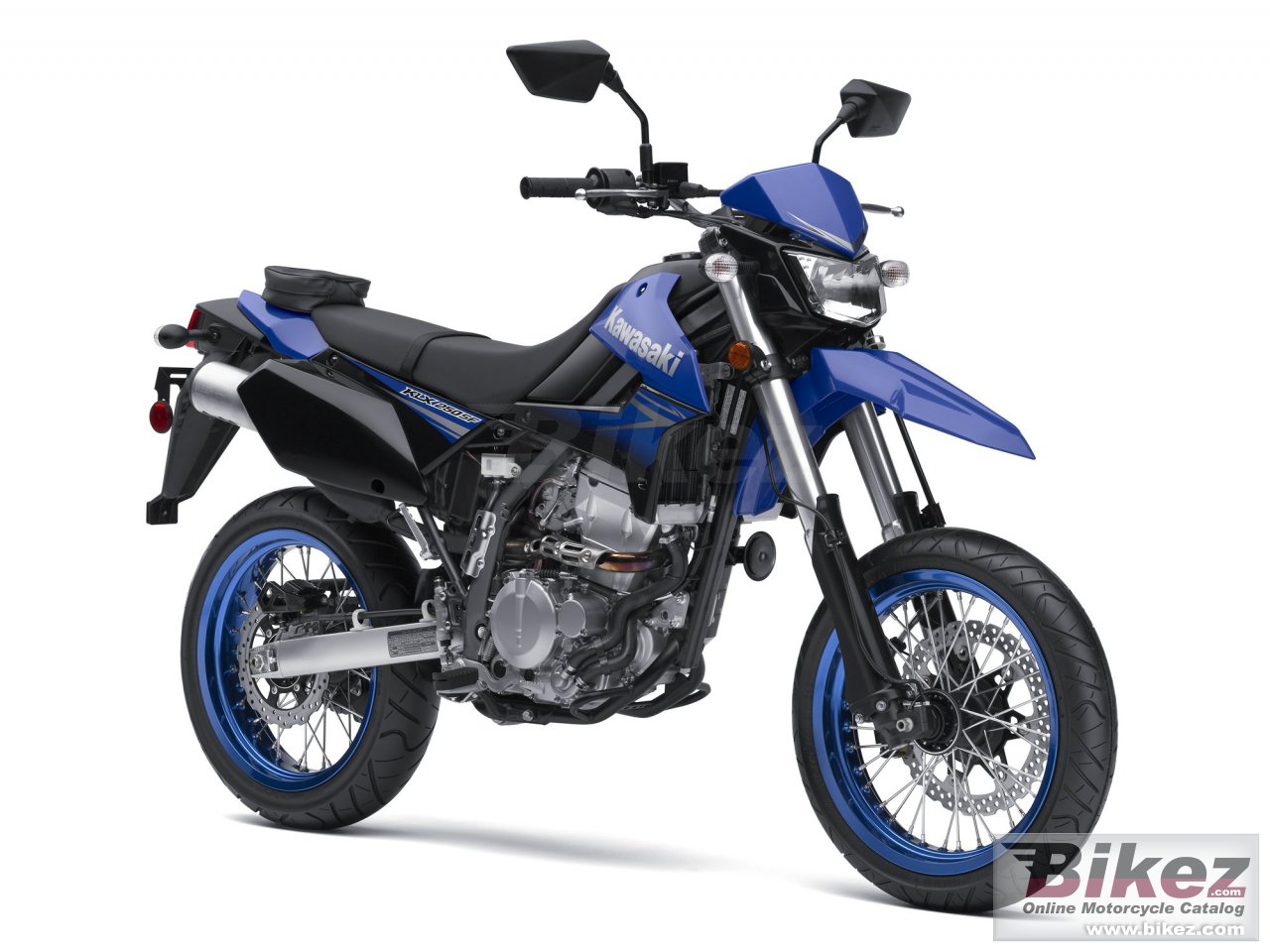 Big Kawasaki klx 250sf picture and wallpaper from Bikez.com
